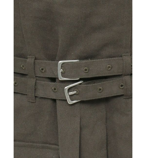 EVRIS「エッジデザインプリーツジャンスカ」|ジャンパースカート|