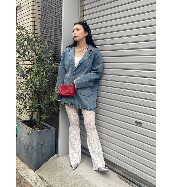 EVRIS「オーバーサイズデニムジャケット【セットアップ着用可能】」|デニムジャケット|