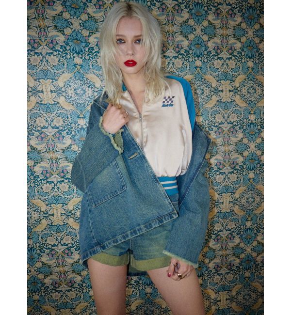 EVRIS「オーバーサイズデニムジャケット【セットアップ着用可能】」|デニムジャケット|