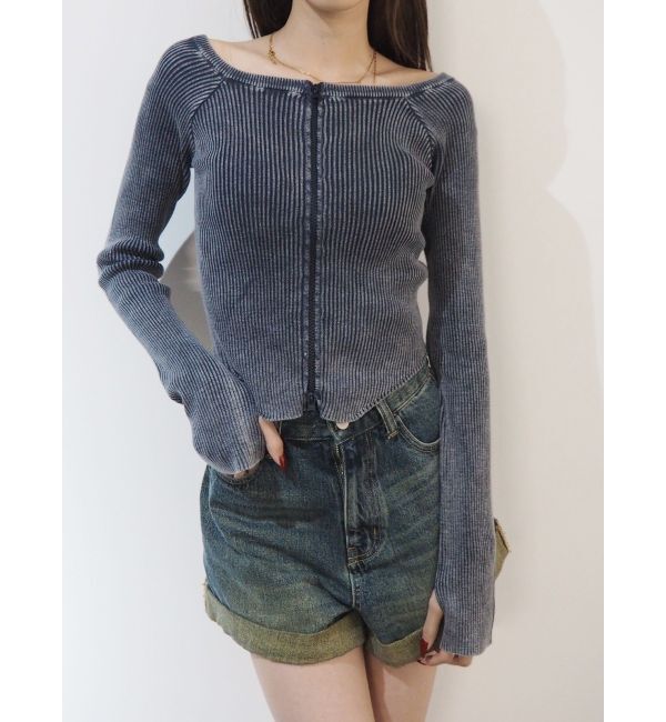 EVRIS「ロールアップデニムショートパンツ【セットアップ着用可能】」|デニム|