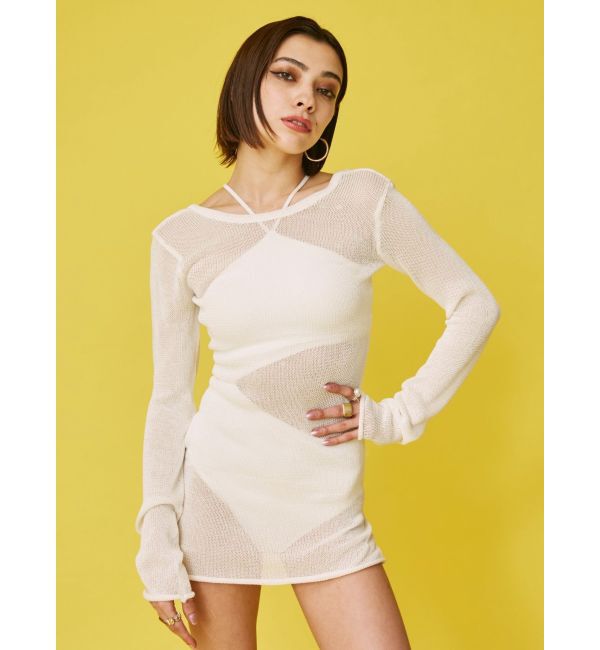 EVRIS「カットアウト One Piece Swimwear」|コンビネゾン|