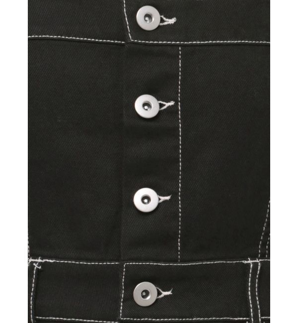 EVRIS「デニムジャンスカ」|ジャンパースカート|