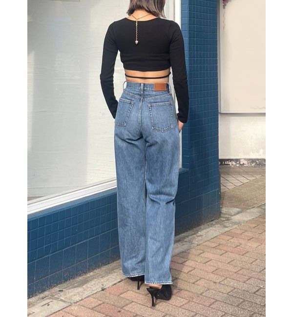 EVRIS「バックストラップリブトップス」|Tシャツ・カットソー|