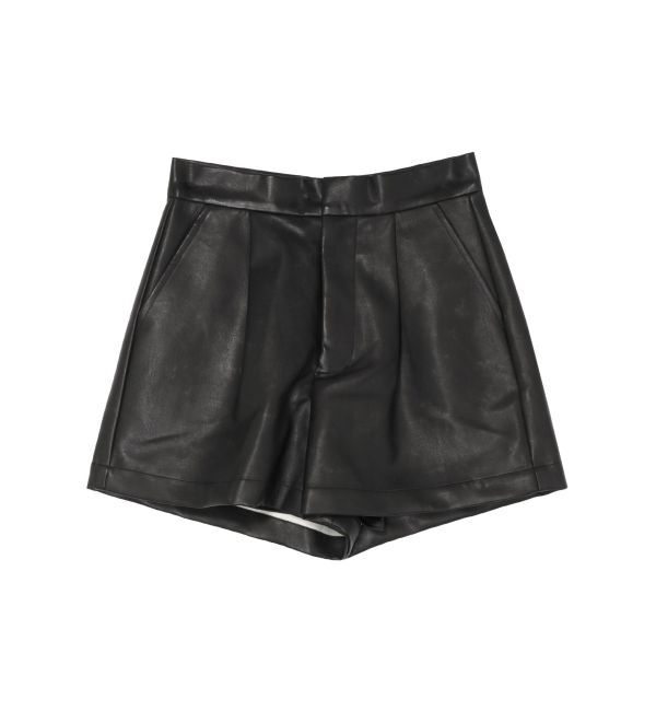 EVRIS「フェイクレザーショートパンツ」|その他|