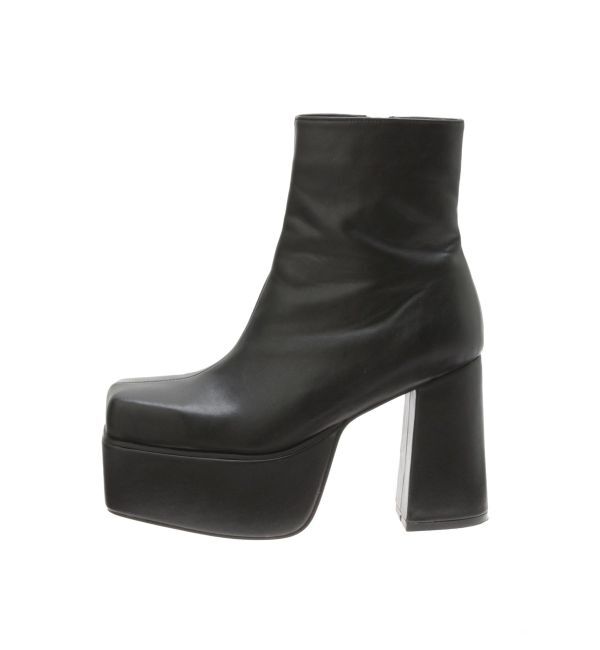 EVRIS「チャンキーヒールショートブーツ」|ショートブーツ|