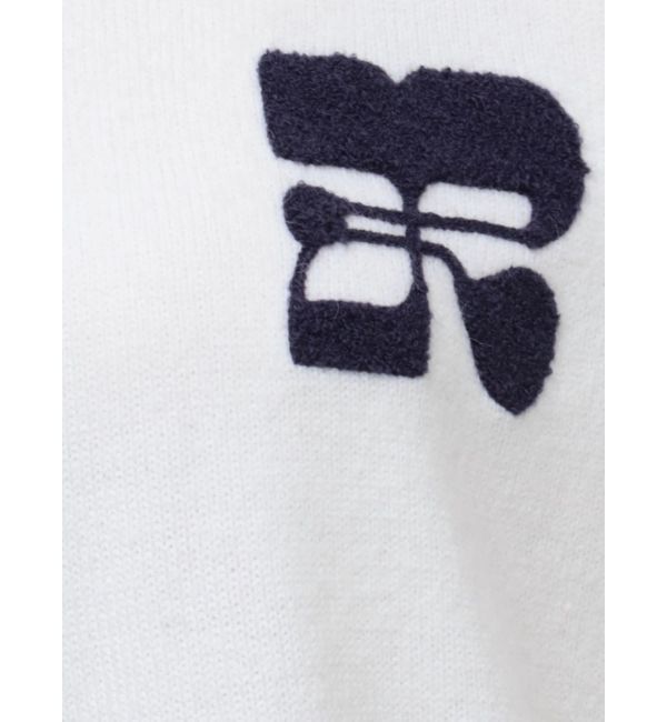 EVRIS「ワンポイントポロニットトップス」|ニット・セーター|