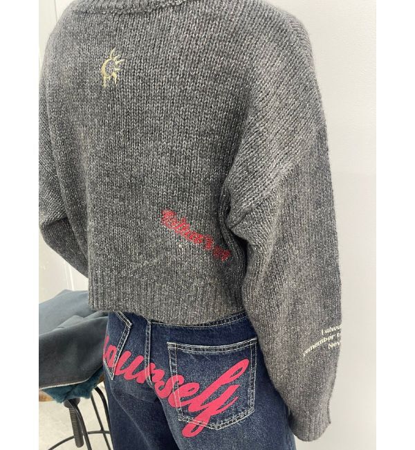 EVRIS「Embroideryニットトップス」|ニット・セーター|