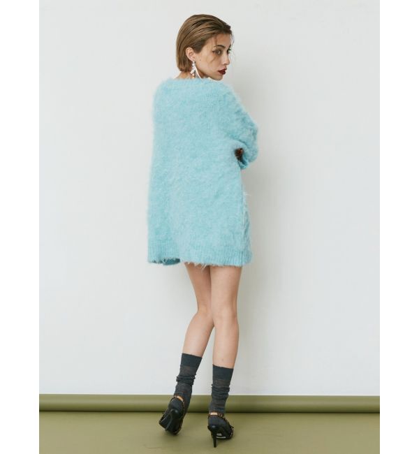 EVRIS「【WEB限定】ソフトシャギーニットカーディガン」|カーディガン|