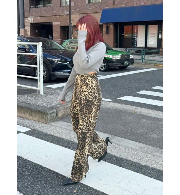 EVRIS「ロゴリブニットボディースーツ」|ニット・セーター|