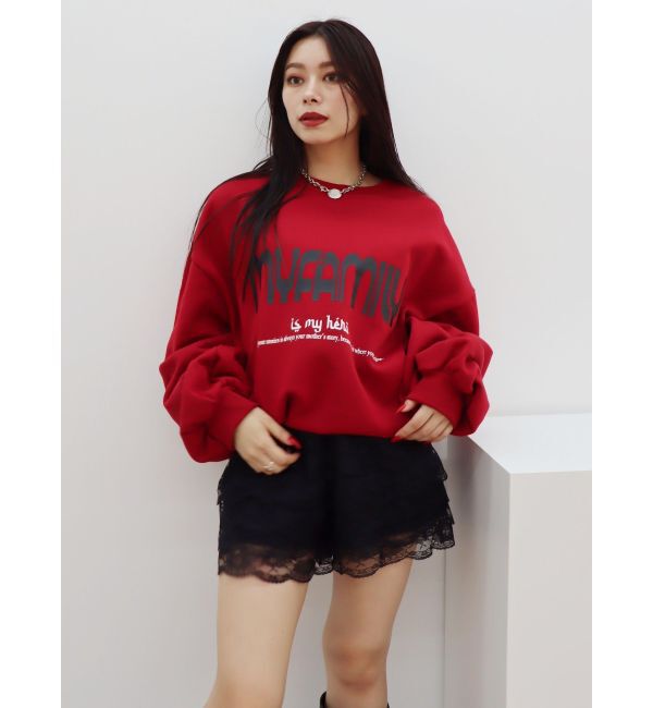 EVRIS「フロントロゴBIGトレーナー」|スウェット・ジャージ|