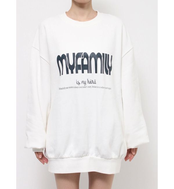 EVRIS「フロントロゴBIGトレーナー」|スウェット・ジャージ|