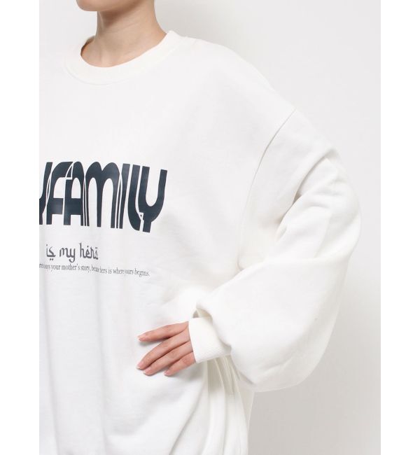 EVRIS「フロントロゴBIGトレーナー」|スウェット・ジャージ|