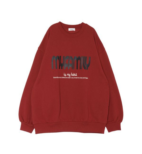 EVRIS「フロントロゴBIGトレーナー」|スウェット・ジャージ|