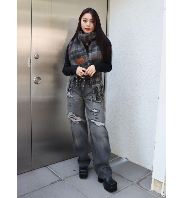 EVRIS「ソフトシャギーマフラー」|マフラー|