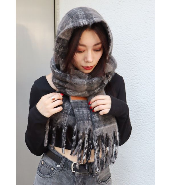 EVRIS「ソフトシャギーマフラー」|マフラー|