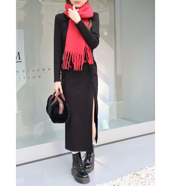 EVRIS「ソフトシャギーマフラー」|マフラー|