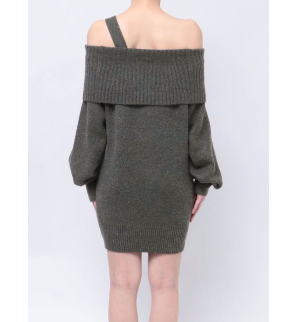 EVRIS「オフショルニットワンピース」|ワンピース|