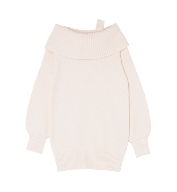 EVRIS「オフショルニットワンピース」|ワンピース|