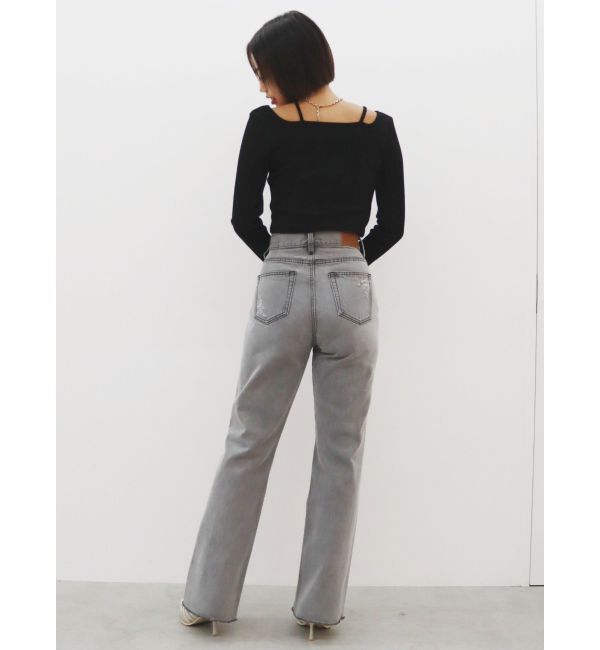 EVRIS「オリジナルグラフィックデニムパンツ」|デニム|