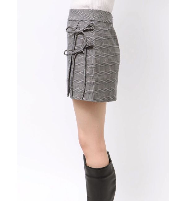 EVRIS「リボンデザインミニスカート【セットアップ着用可能】」|スカート|