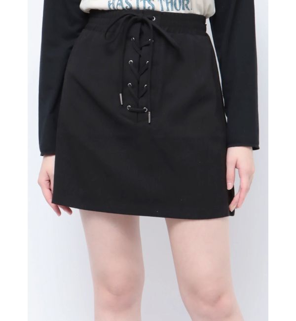 jouetie「レースアップボックスミニスカート」|スカート|
