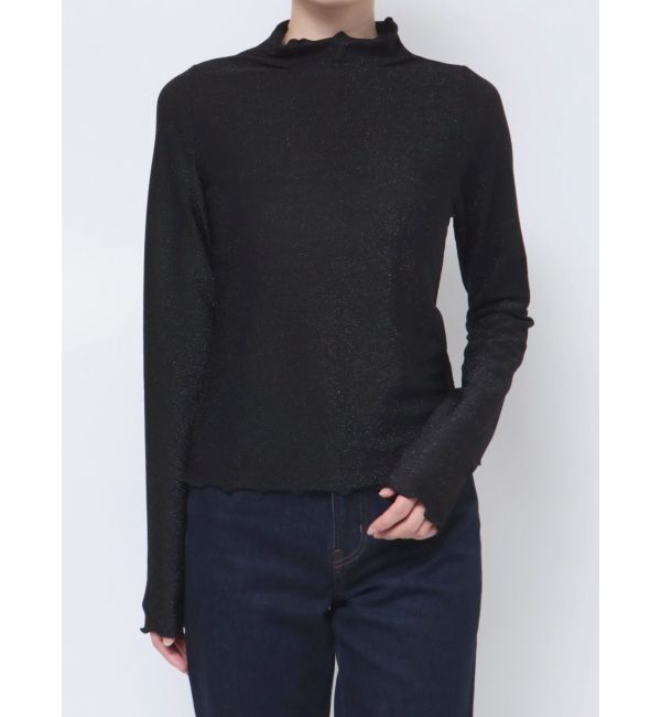 jouetie「ラメハイネックトップス」|Tシャツ・カットソー|