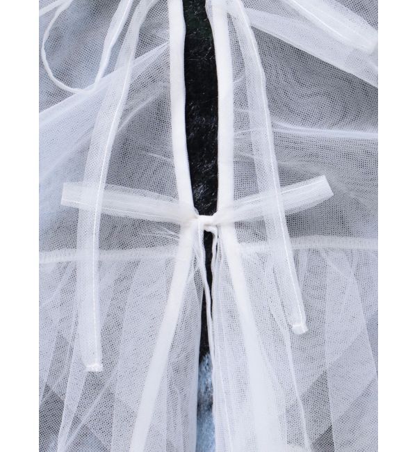 jouetie「チュールドレープフリルベスト」|シャツ・ブラウス|