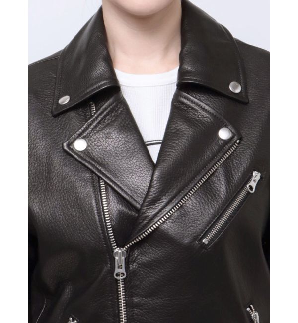 jouetie「【PosTokyo】Real leather riders」|ブルゾン・スタジャン|