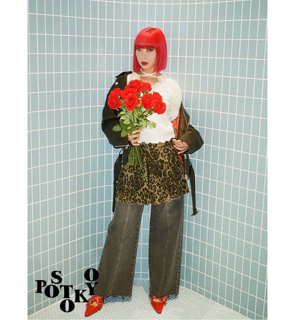 jouetie「【PosTokyo】Real leather riders」|ブルゾン・スタジャン|