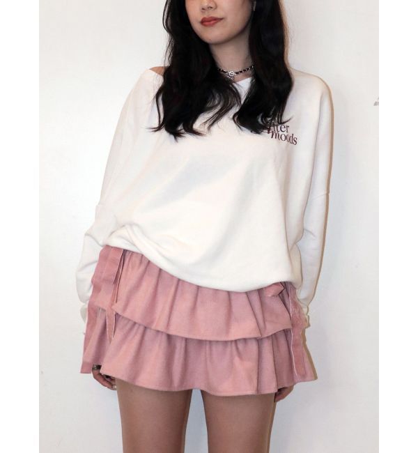 jouetie「BIGリボンティアードミニスカパン」|スカート|