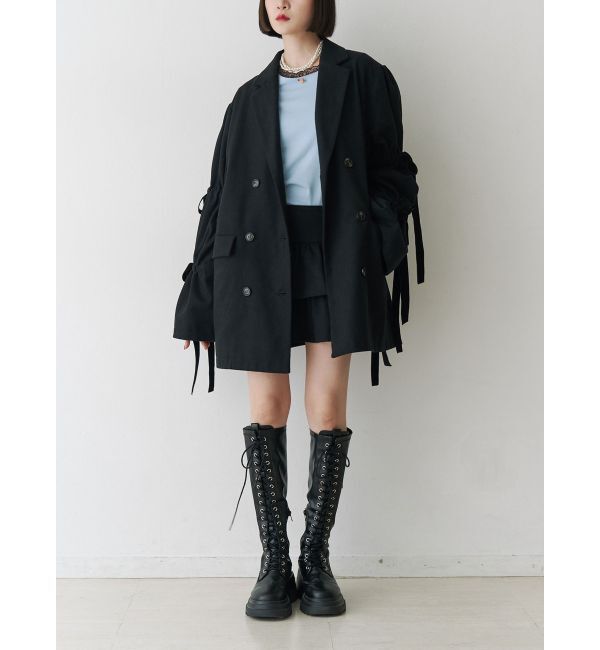 jouetie「BIGリボンティアードミニスカパン」|スカート|