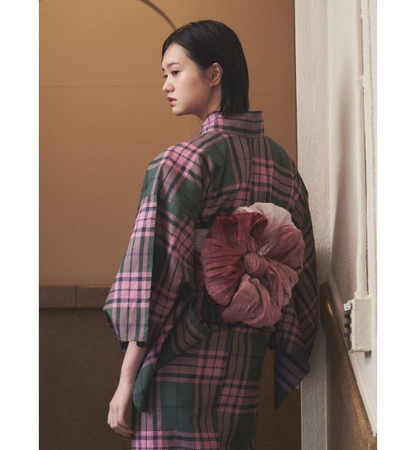 jouetie「【jouetieオリジナル】タータンチェックセパレート浴衣セット」|その他|