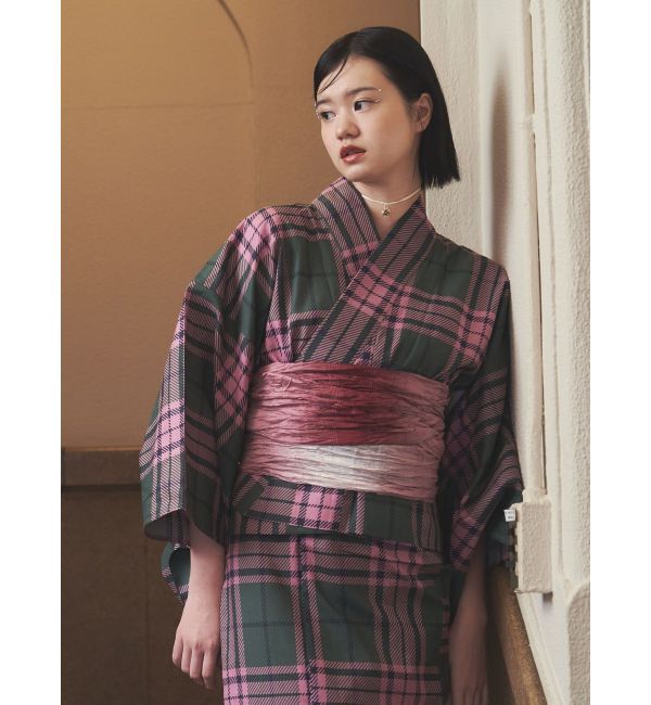 jouetie「【jouetieオリジナル】タータンチェックセパレート浴衣セット」|その他|