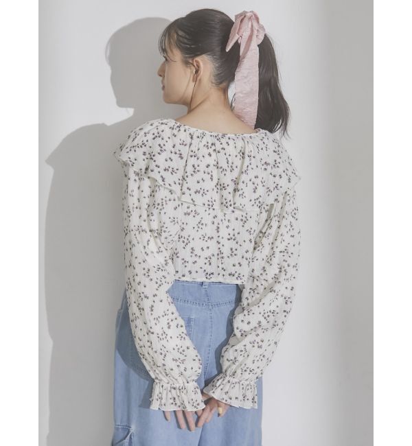 merry jenny「petit flowerフリルボレロ」|シャツ・ブラウス|