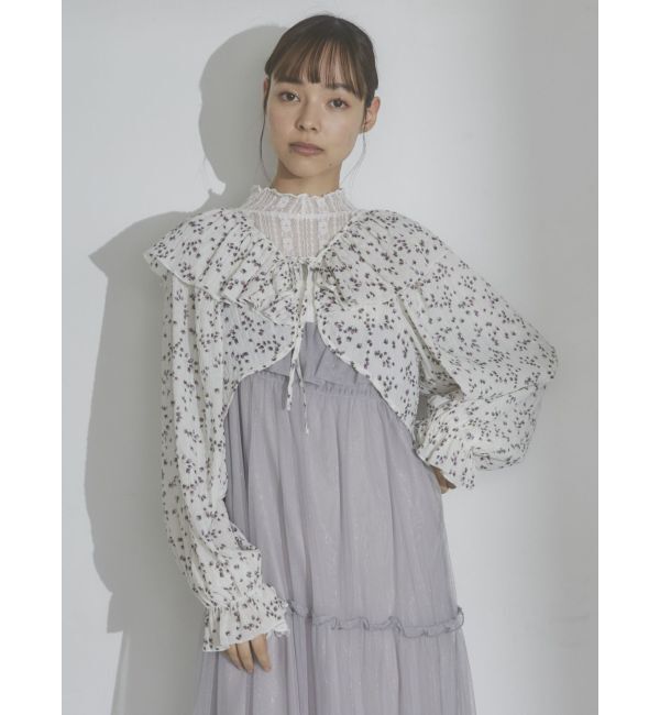 merry jenny「petit flowerフリルボレロ」|シャツ・ブラウス|