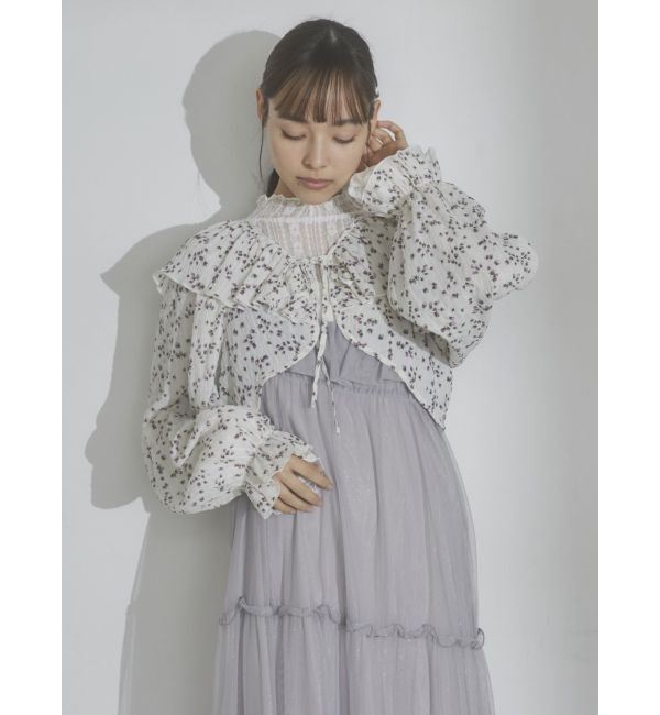 merry jenny「petit flowerフリルボレロ」|シャツ・ブラウス|