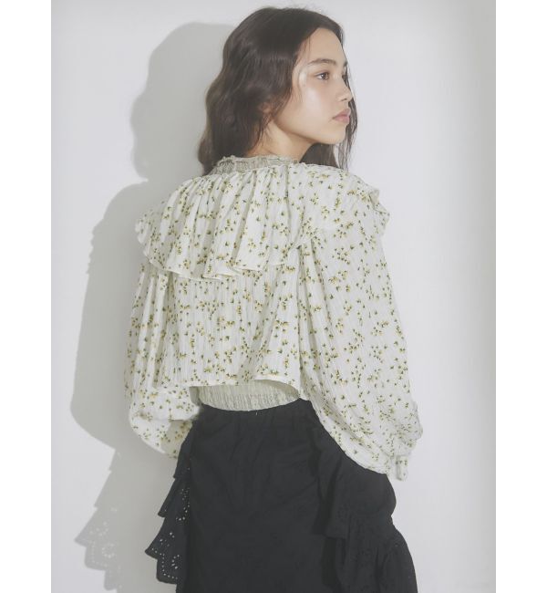 merry jenny「petit flowerフリルボレロ」|シャツ・ブラウス|