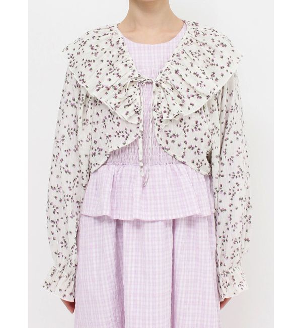 merry jenny「petit flowerフリルボレロ」|シャツ・ブラウス|