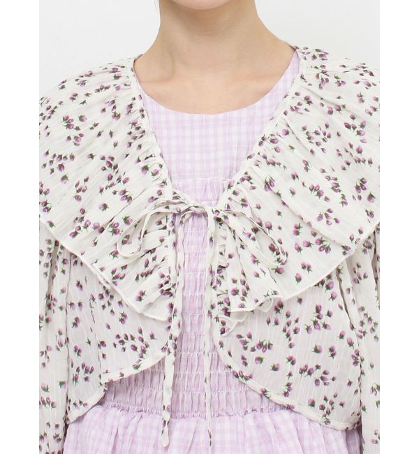 merry jenny「petit flowerフリルボレロ」|シャツ・ブラウス|