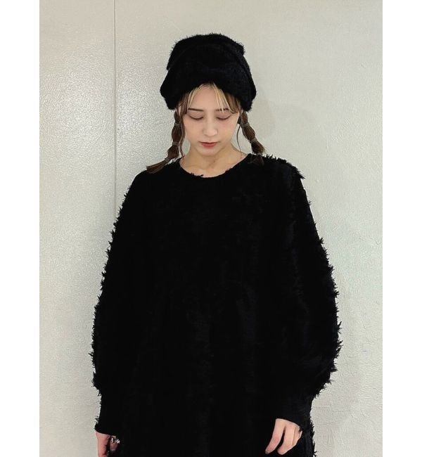 merry jenny「ribbonイヤーフラップニットキャップ」|ニット帽|