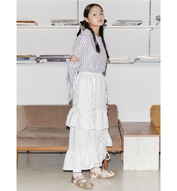 merry jenny「checkベルトバレエシューズ」|バレエシューズ|