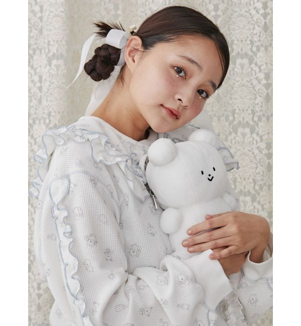 merry jenny「【peichan.コラボ】くまちゃんフリルポシェット」|ショルダー・メッセンジャー|