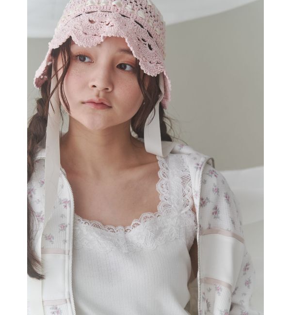 merry jenny「flower camisole tops」|キャミソール|