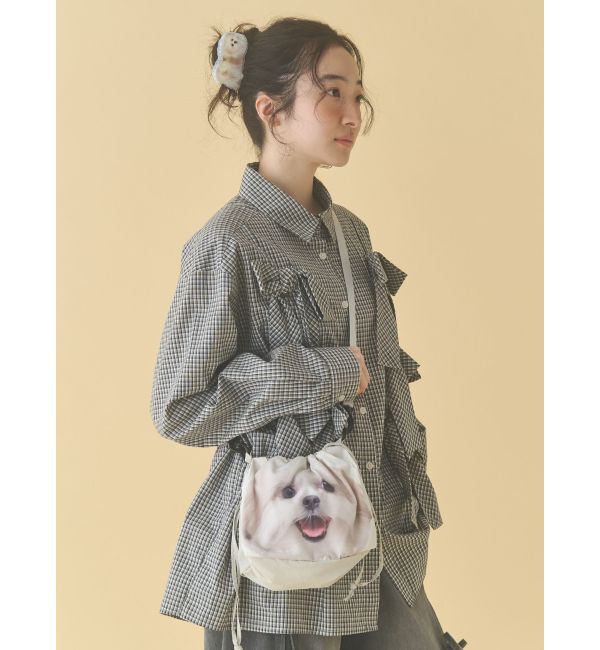 merry jenny「モコゾウとおさんぽポシェット」|ショルダー・メッセンジャー|