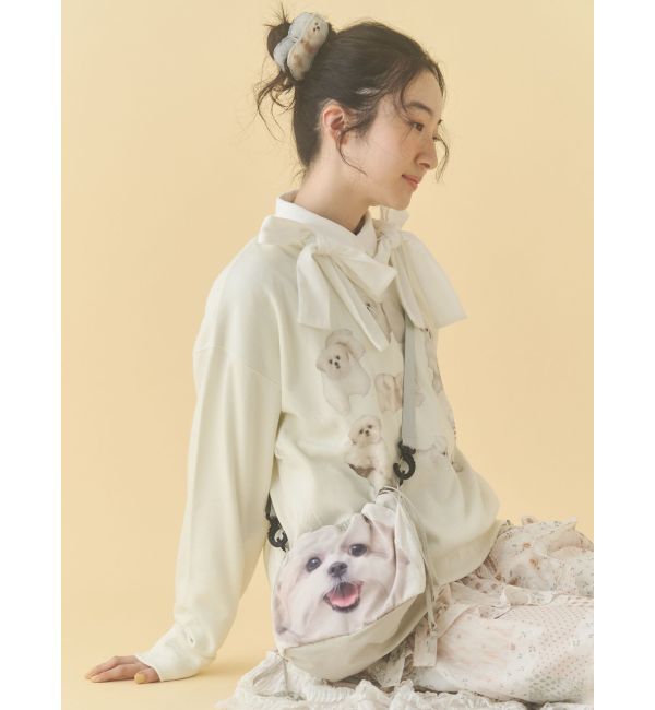 merry jenny「モコゾウとおさんぽポシェット」|ショルダー・メッセンジャー|