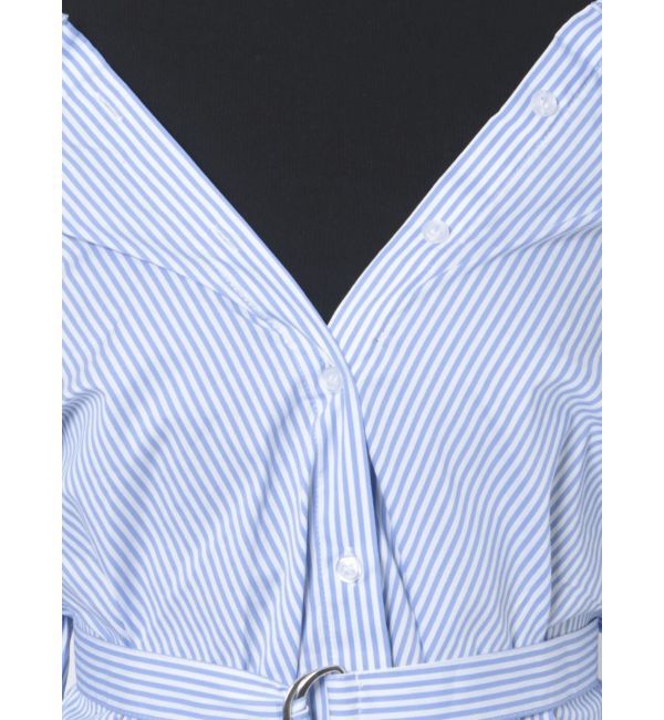 GYDA「ドッキングオフショルチュニックシャツ」|シャツ・ブラウス|