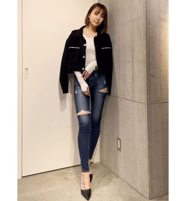 GYDA「GYDIESセルビッチデニムGジャン」|ブルゾン・スタジャン|