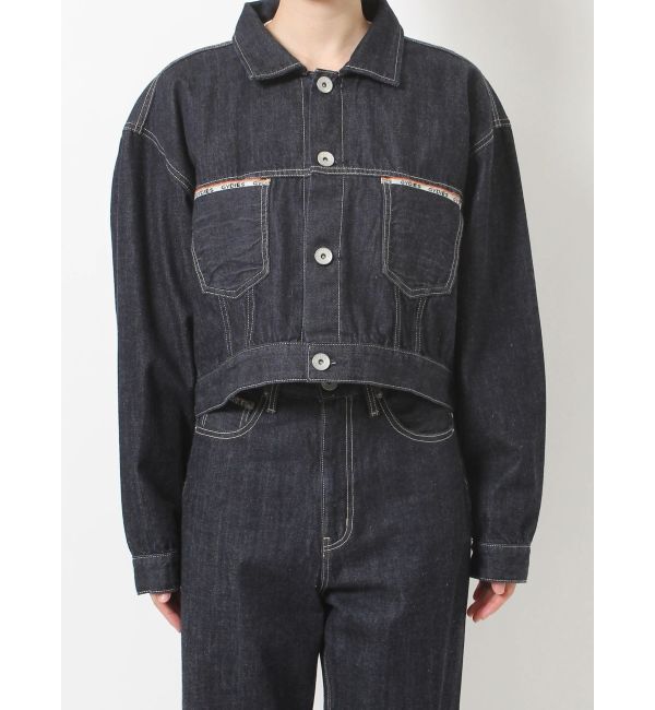 GYDA「GYDIESセルビッチデニムGジャン」|ブルゾン・スタジャン|