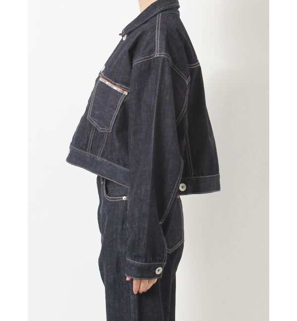 GYDA「GYDIESセルビッチデニムGジャン」|ブルゾン・スタジャン|