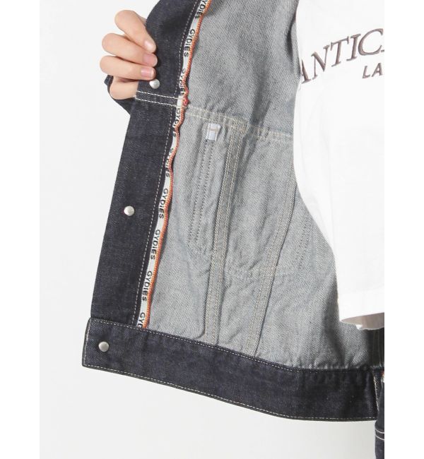 GYDA「GYDIESセルビッチデニムGジャン」|ブルゾン・スタジャン|